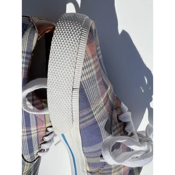 Polo by Ralph Lauren Men’s Plaid Multi-Color Shoes – Size 9.5 D