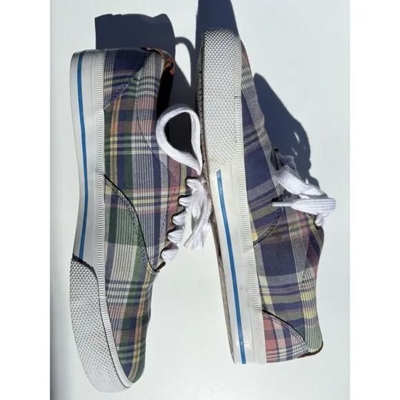 Polo by Ralph Lauren Men’s Plaid Multi-Color Shoes – Size 9.5 D
