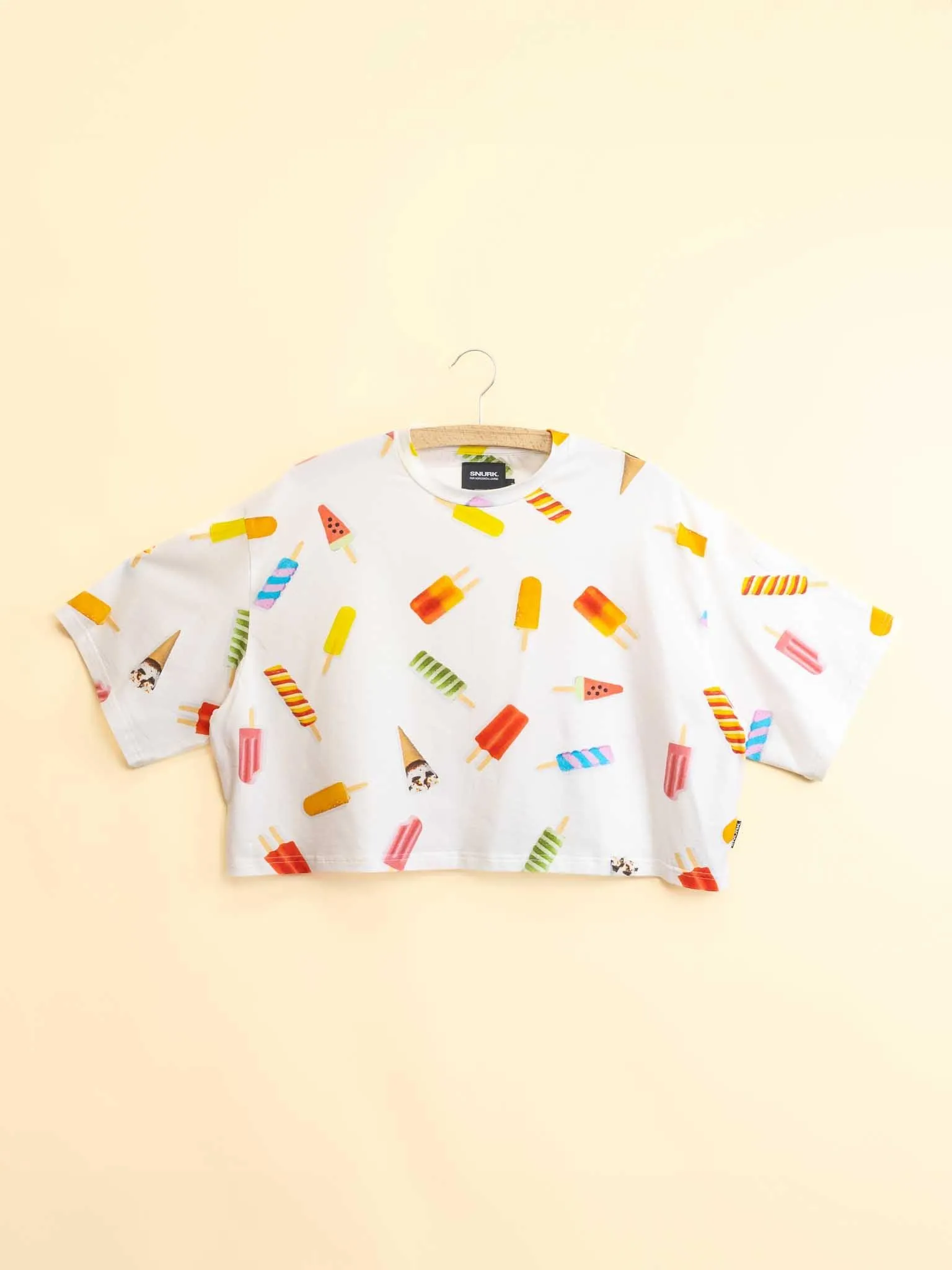 Popsicles Cropped T-Shirt Dames