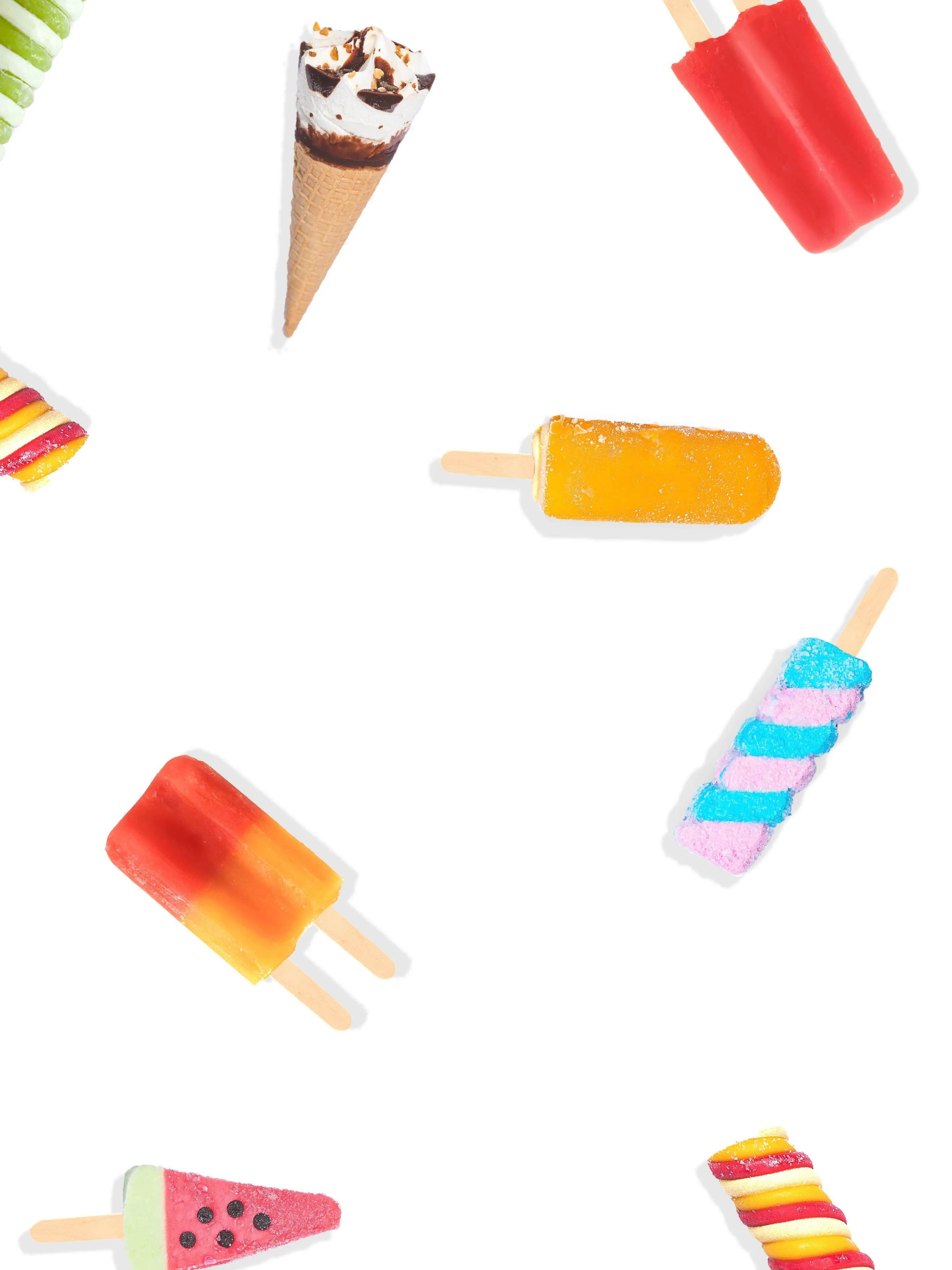 Popsicles T-shirt en Shorts set Dames