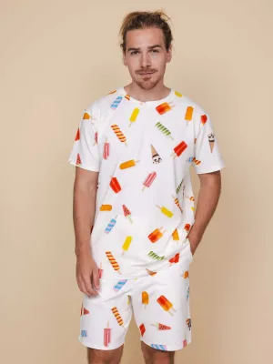 Popsicles T-shirt en Shorts set Heren