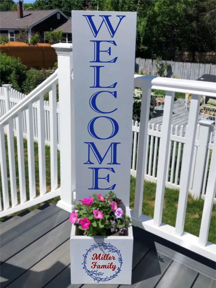 Porch Planter Boxes