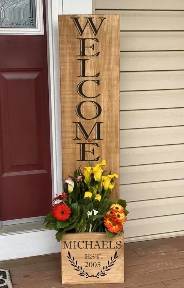 Porch Planter Boxes