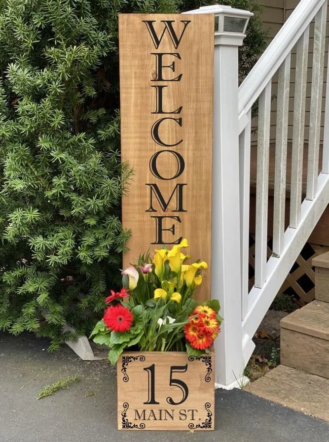 Porch Planter Boxes