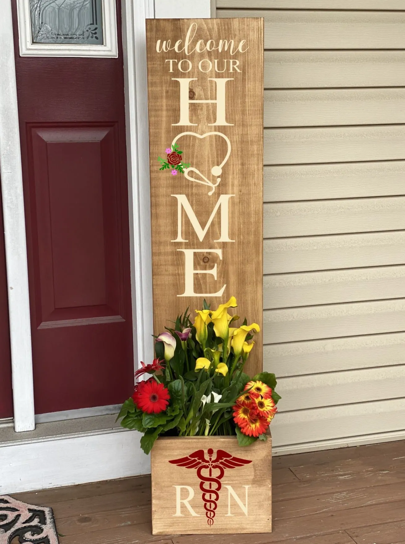 Porch Planter Boxes