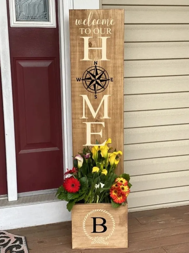 Porch Planter Boxes