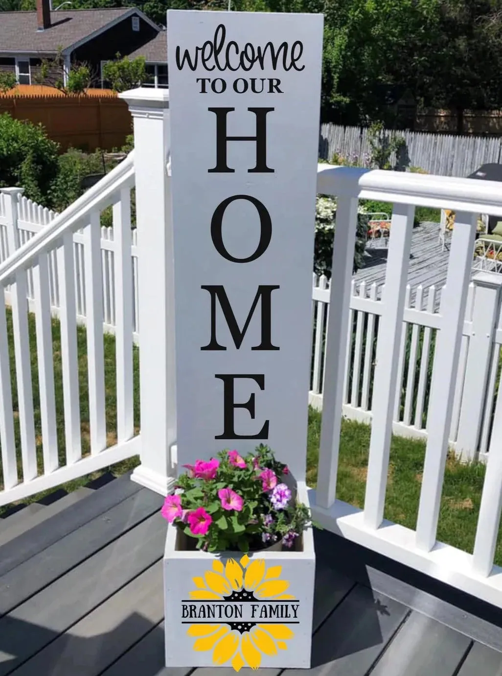 Porch Planter Boxes
