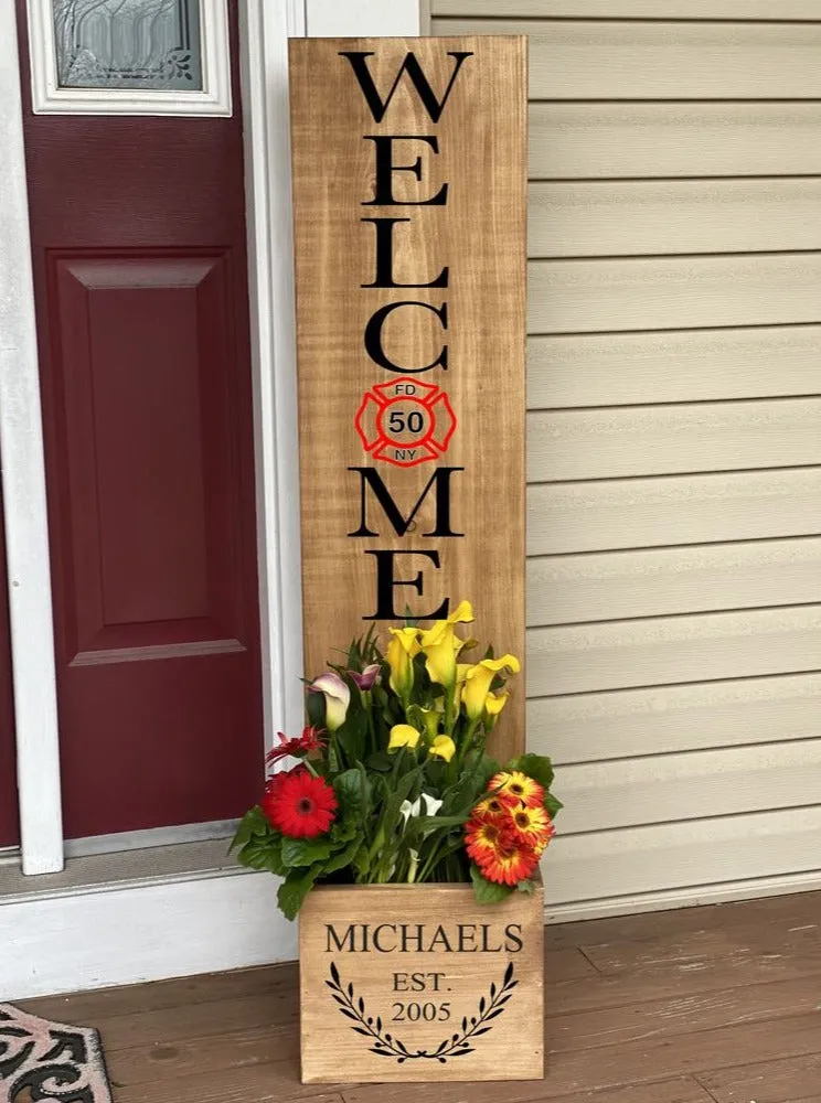 Porch Planter Boxes