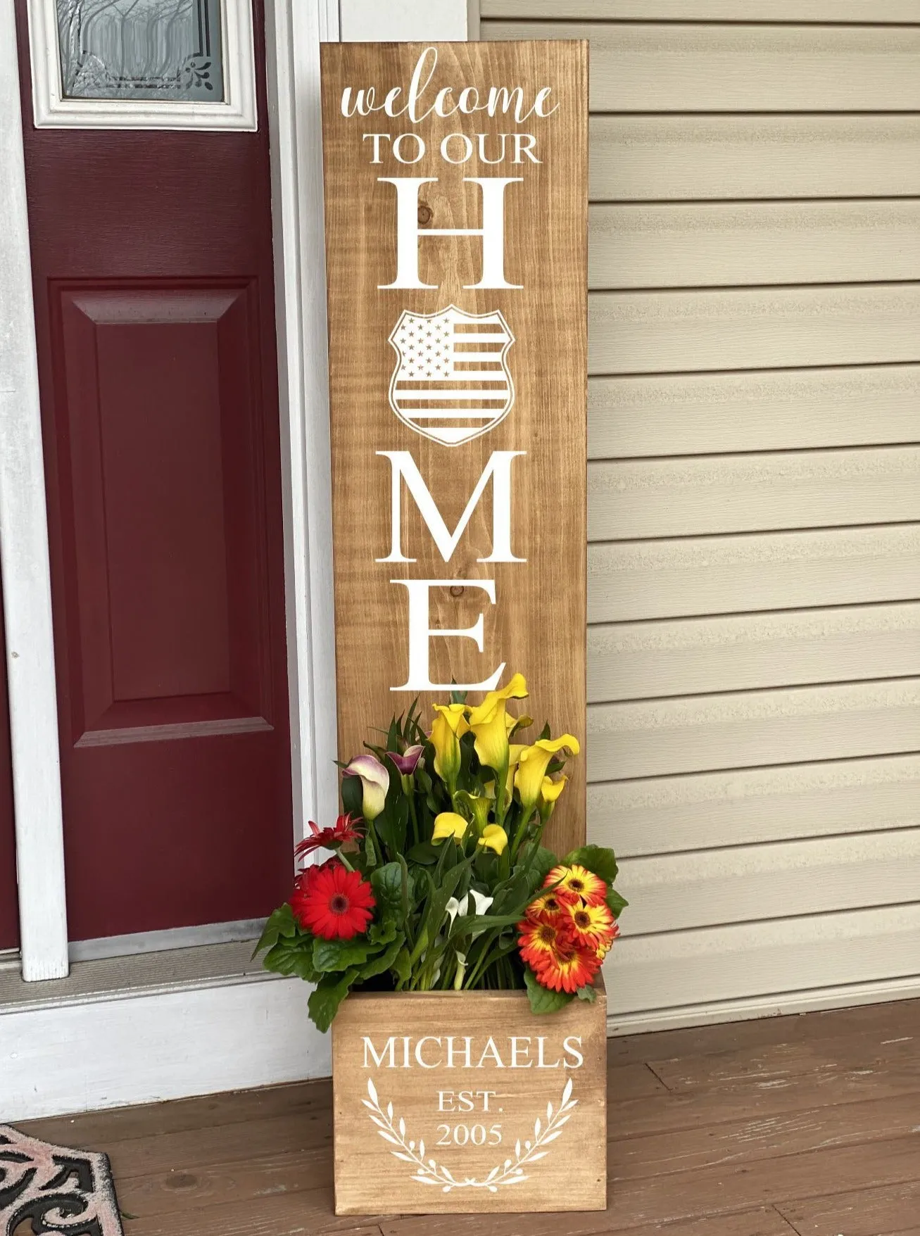Porch Planter Boxes