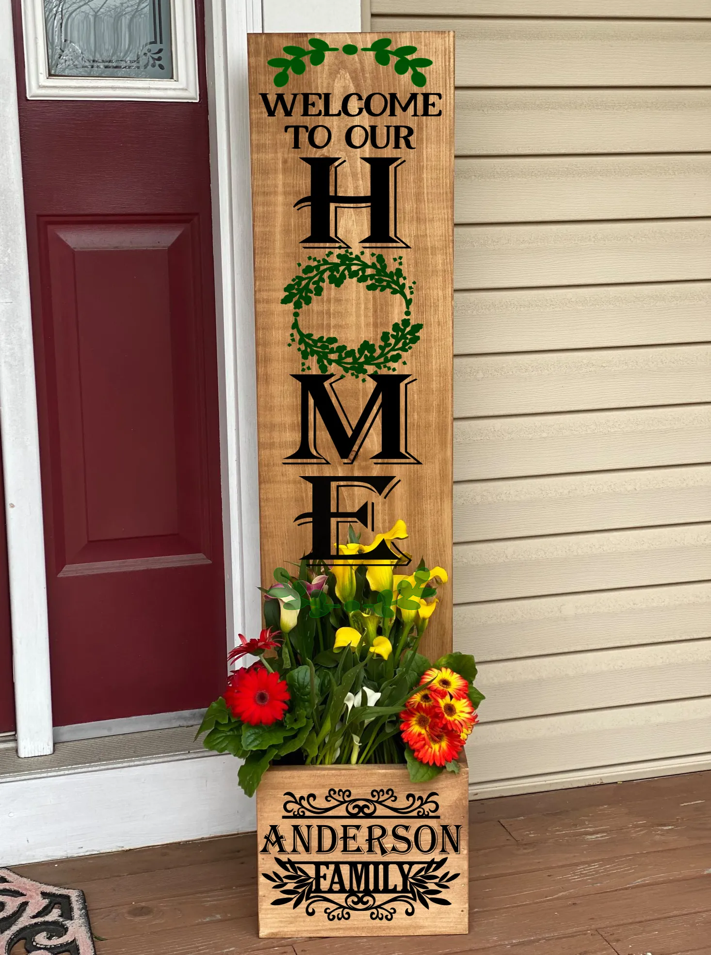 Porch Planter Boxes