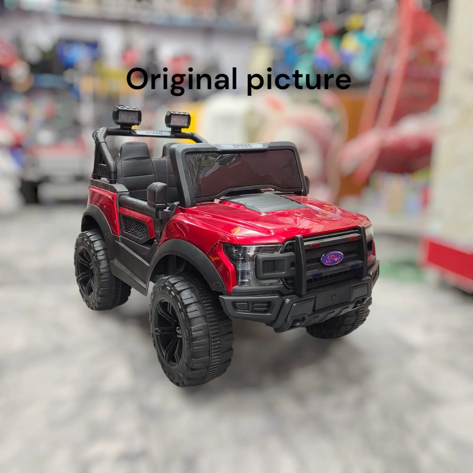 Powerful Kids' Electric Jeep – Dual Motor Adventure Ride
