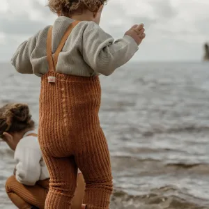 PRE-ORDER FOOTLESS GRANNY TEDDY SILLY SILAS TIGHTS AMBER