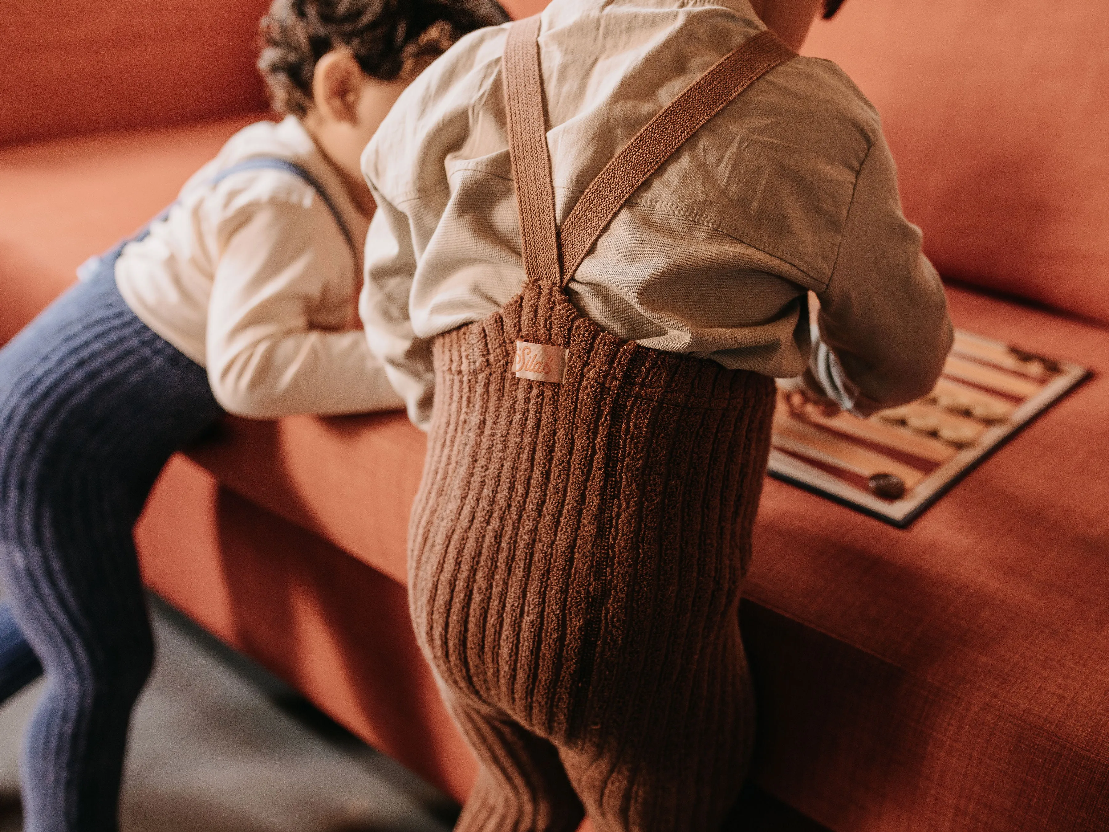 PRE-ORDER GRANNY TEDDY SILLY SILAS TIGHTS GRANOLA