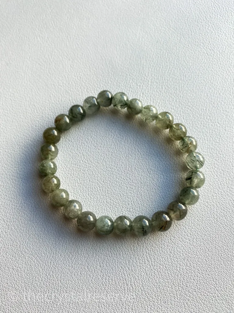 Prehnite & Epidote Bracelets