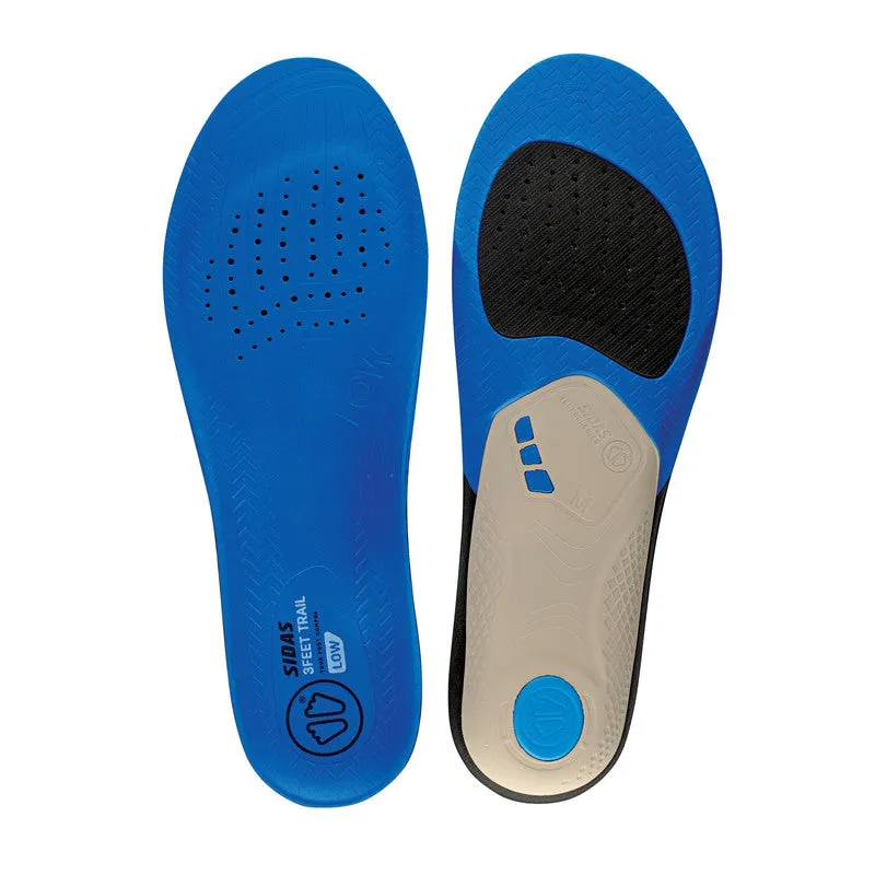 Preloved Sidas 3Feet Trail Low Arch Trail Running Insoles - Damaged outer packaging