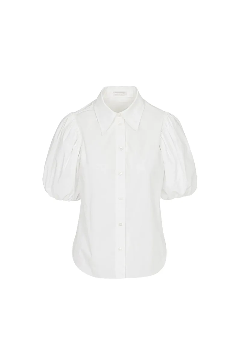 Puff Sleeve Button Down Shirt