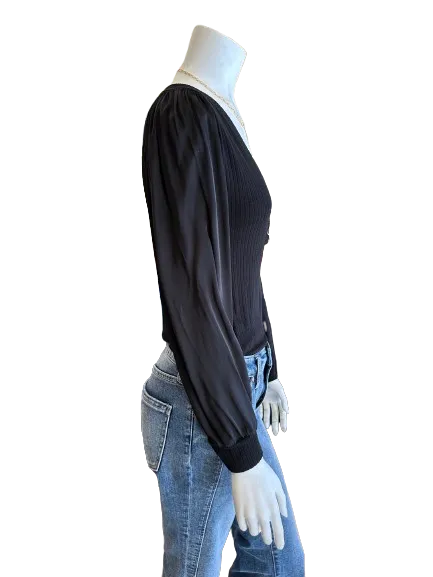 Puff Sleeve Henley Top