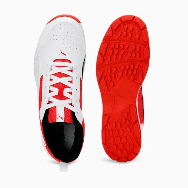 Puma 22 FH 10780602 Cricket Rubber Shoes Red White Size