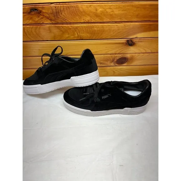Puma Ca‎ Pro Velour Lace Up  Mens Black Sneakers Casual Shoes 39711202