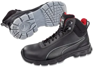 Puma Condor Mid S3 Steel Toe Cap Mens Black Safety Boots