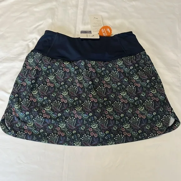 Puma x Liberty Golf Skort Floral Navy Blazer NWT