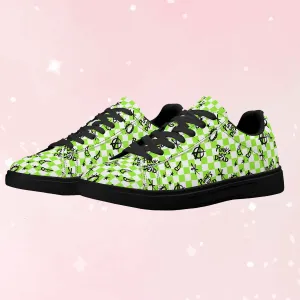 Punks Not Dead Low Top Leather Kicks