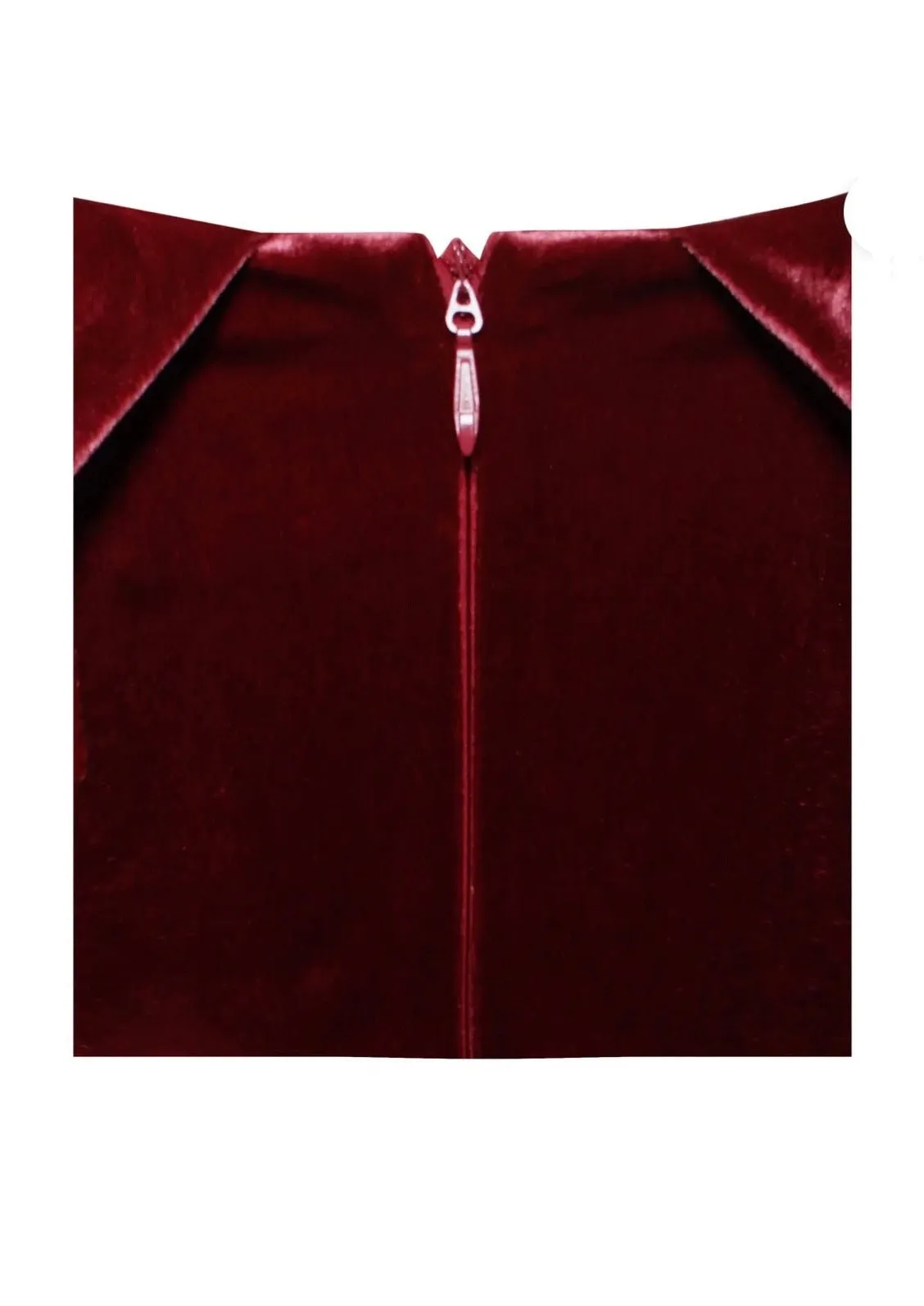 "ALEXA" COCKTAIL DRESS  VELVET OFF SHOULDER SLEEVES