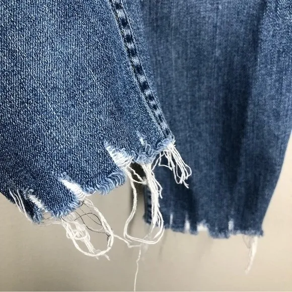 Rag &amp; Bone Dre Low-Rise Slim Boyfriend Jeans Distressed Dobbie Wash 27
