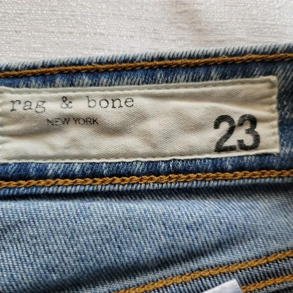 Rag &amp; Bone‎ Nina High Rise Ankle Cigarette Jeans Size 23
