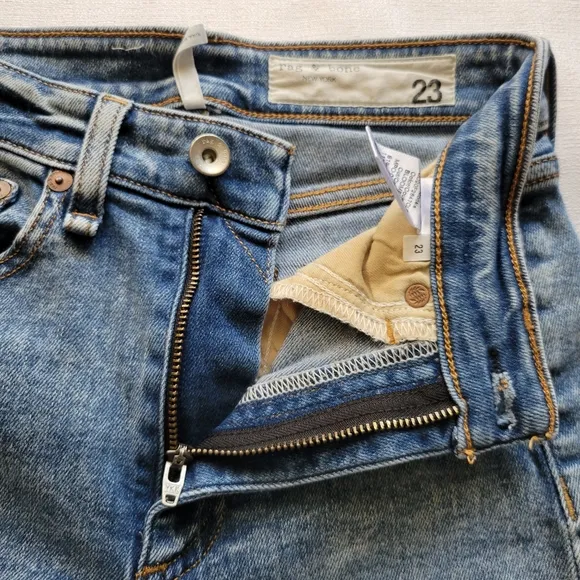 Rag &amp; Bone‎ Nina High Rise Ankle Cigarette Jeans Size 23