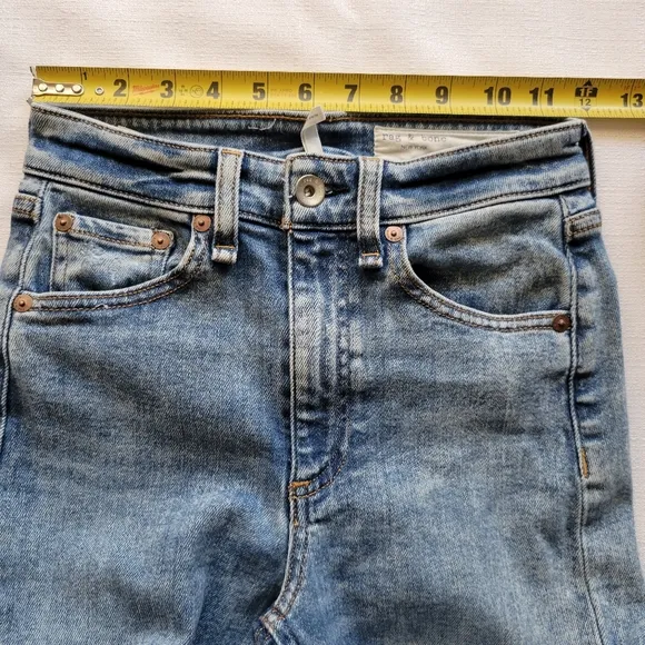 Rag &amp; Bone‎ Nina High Rise Ankle Cigarette Jeans Size 23
