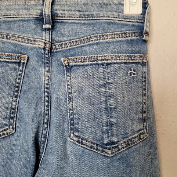 Rag &amp; Bone‎ Nina High Rise Ankle Cigarette Jeans Size 23