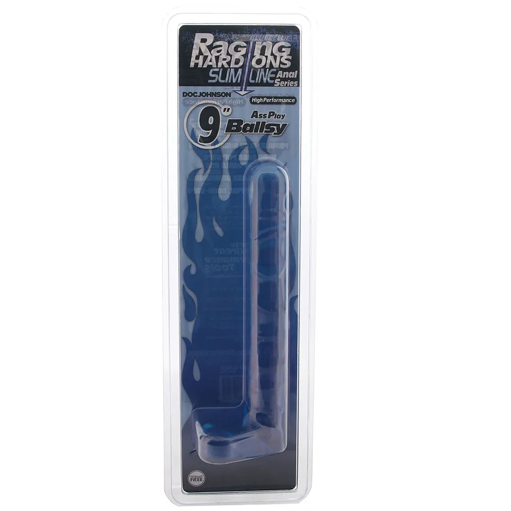 Raging Hard-Ons Slimline 9 Inch Ballsy in Blue