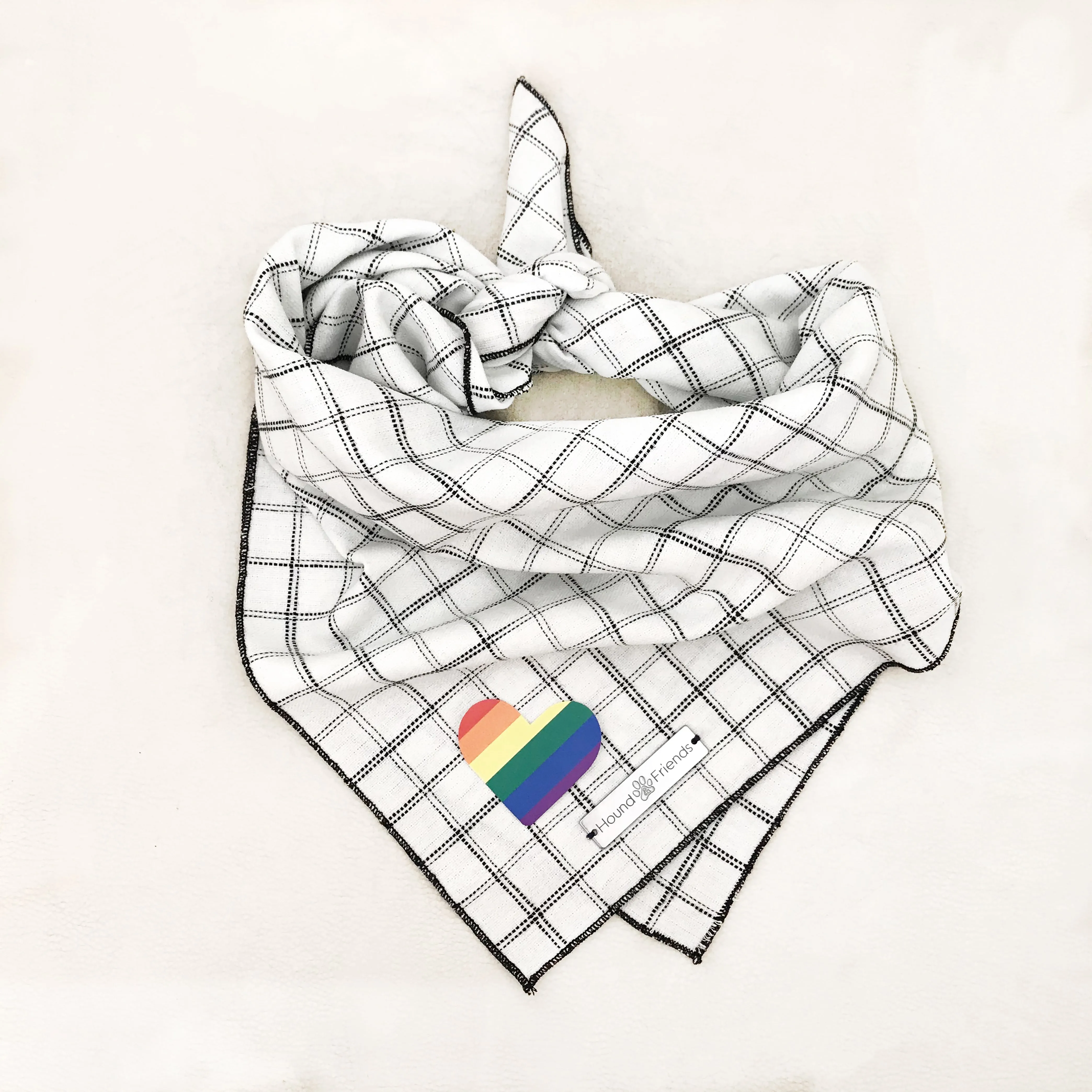 Rainbow Heart Iron-Ons Decal Design