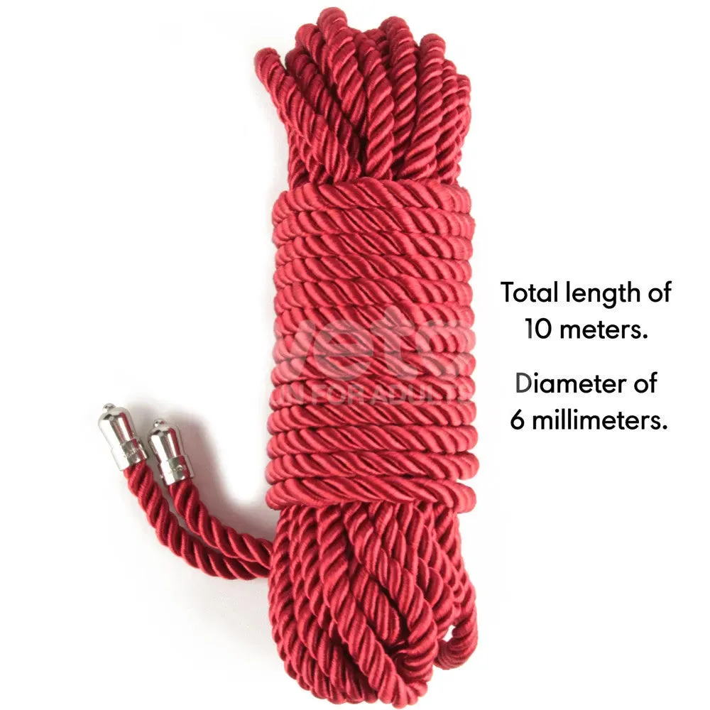 Rebellion Reign Silky Bondage Rope -  -  Bondage Rope - 10 metre length