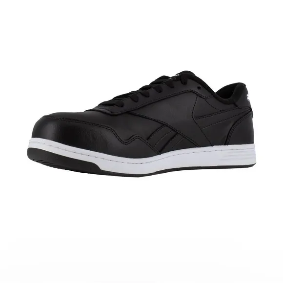 Reebok Club MEMT Work Sneaker Black Shoes Comp Toe RB 4157 M Size 9 / W Size 11