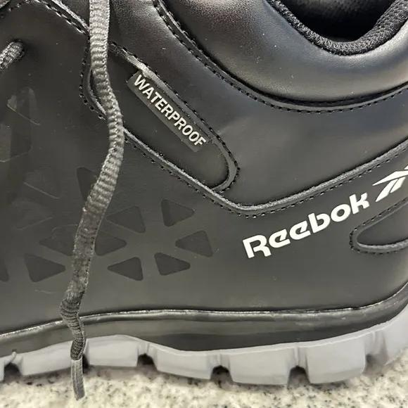 Reebok Sublite Cushion Mid Cut RB4144  Shoes Men's Work-boots 11.5 Wide Black