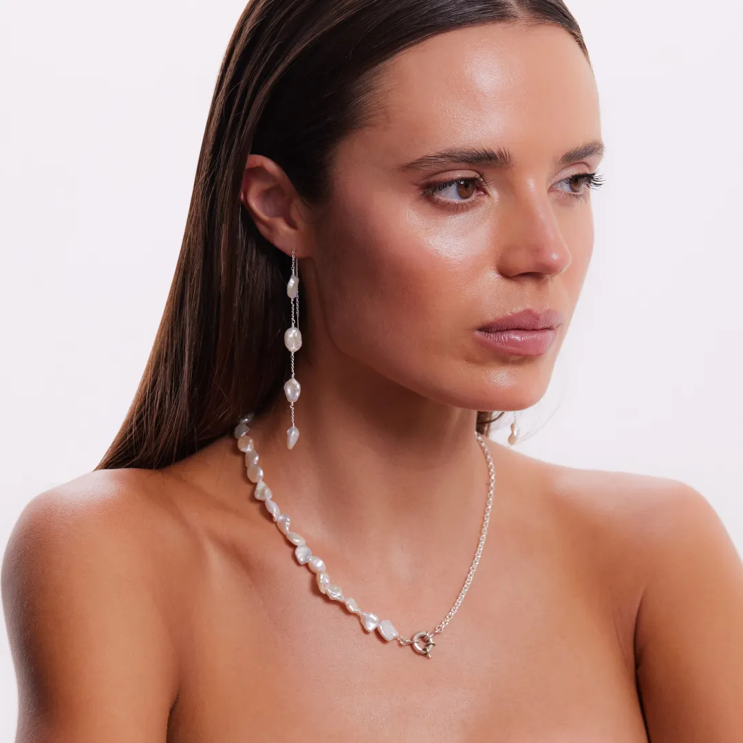 Renata Necklace - Silver