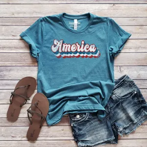 RETRO AMERICA TEE