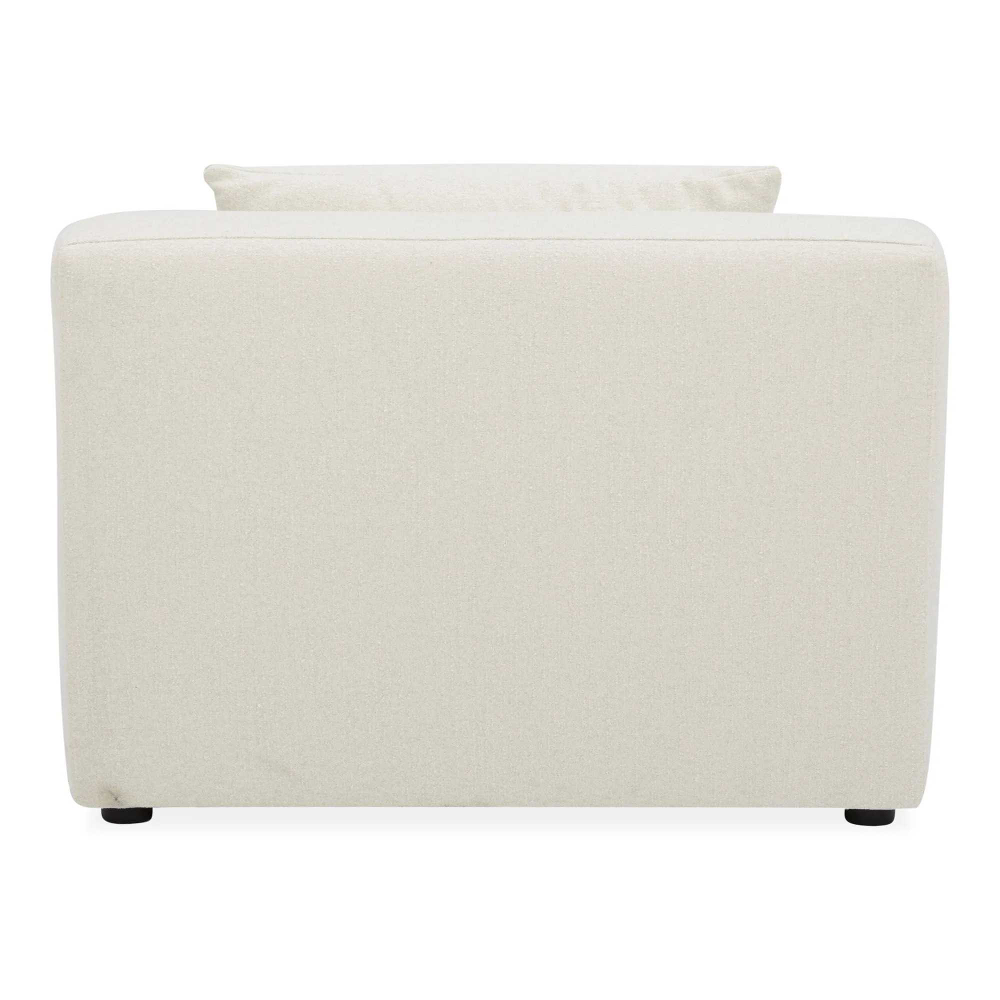 Retro-Chic Textured Slipper Chair - Amber Hue