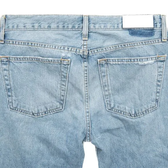Revolve Re/Done Originals Low Rise Light Repair Skinny Size 29
