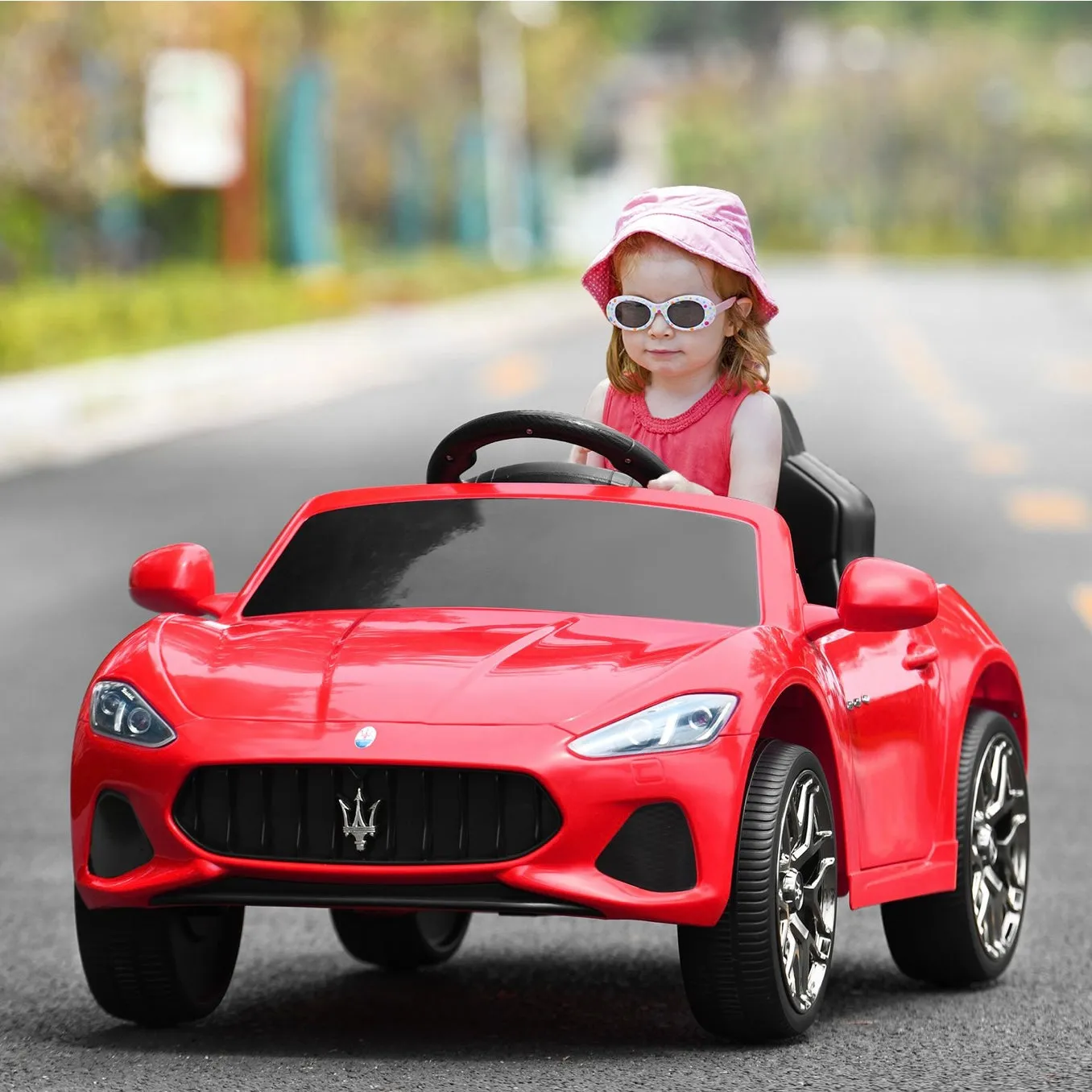 Ride On Electric Toy Car | 12V | Remote Control with LED Lights | Horn | Radio & Music | 3 Colour Options