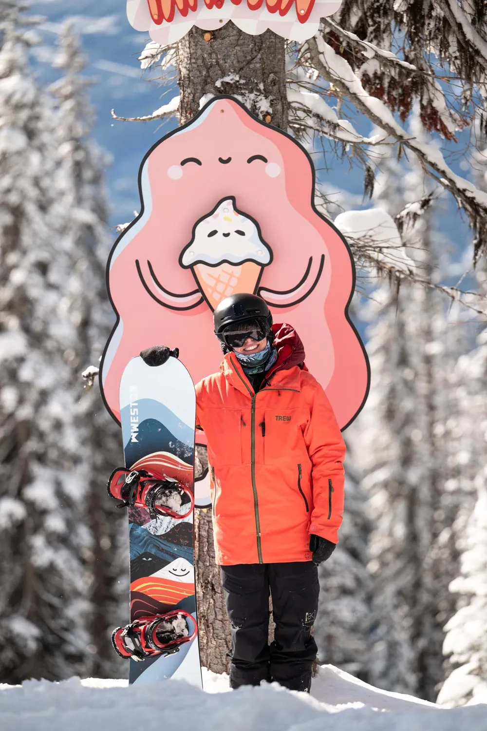 Rise Snowboard x Turbo Bambi