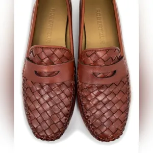 Robert Zur PETRA Vintage Luggage True Glove Loafers  6.5