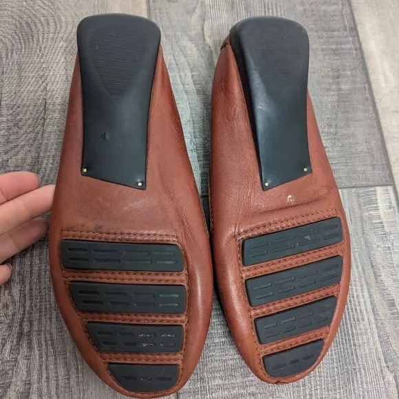 Robert Zur PETRA Vintage Luggage True Glove Loafers  6.5