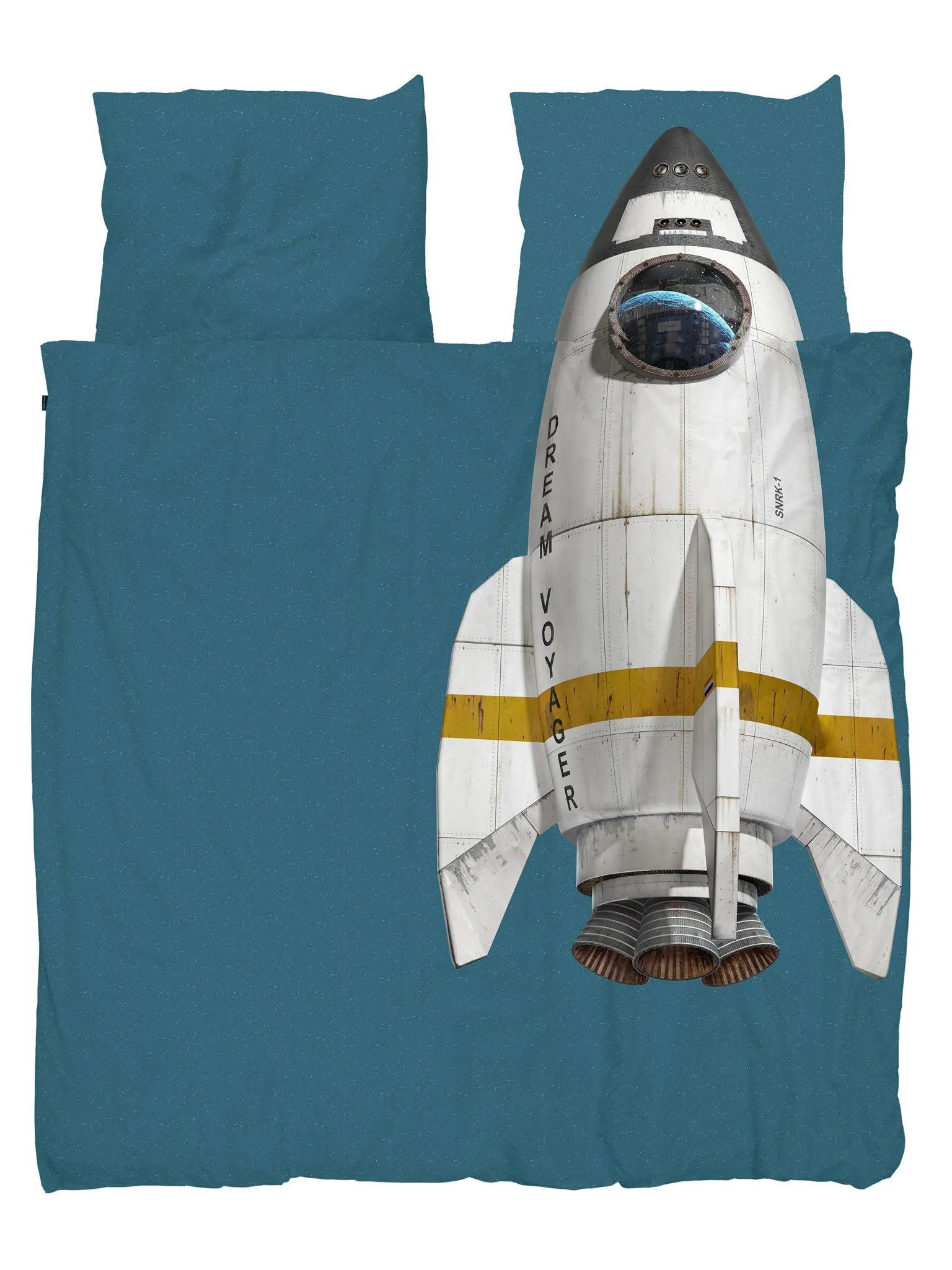 Rocket Smokey Blue dekbedovertrek USA