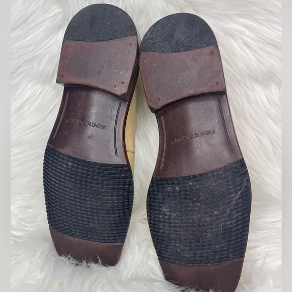 Rockport slip ons, size 8