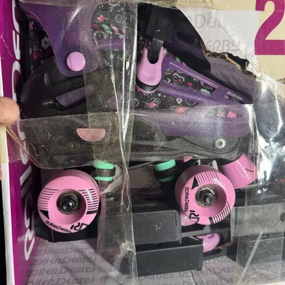 Roller Derby Interchangeable Youth Adjustable 2-1 Inline-Quad‎ Skate Size 3-6
