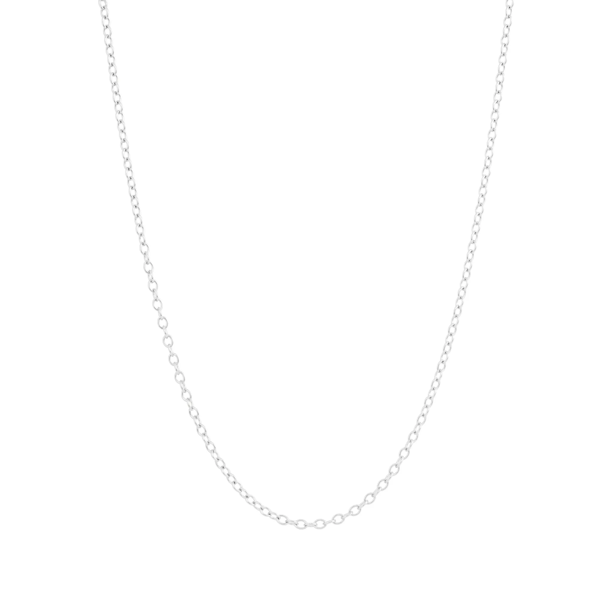 Rolo Chain Necklace - Sterling Silver