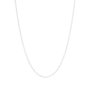 Rolo Chain Necklace - Sterling Silver